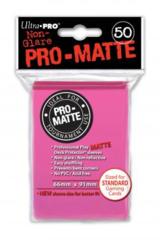 Ultra Pro PRO-Matte Standard Sleeves - Bright Pink (50ct)